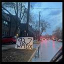 WMDX logo spotted on discarded mattress in the Madcity