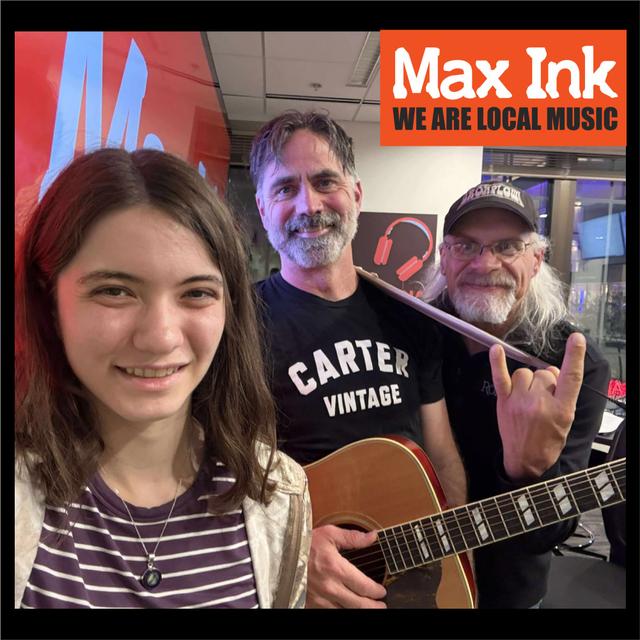 Jeff Burkart brings guitar and performs two songs during interview on Max Ink Radio