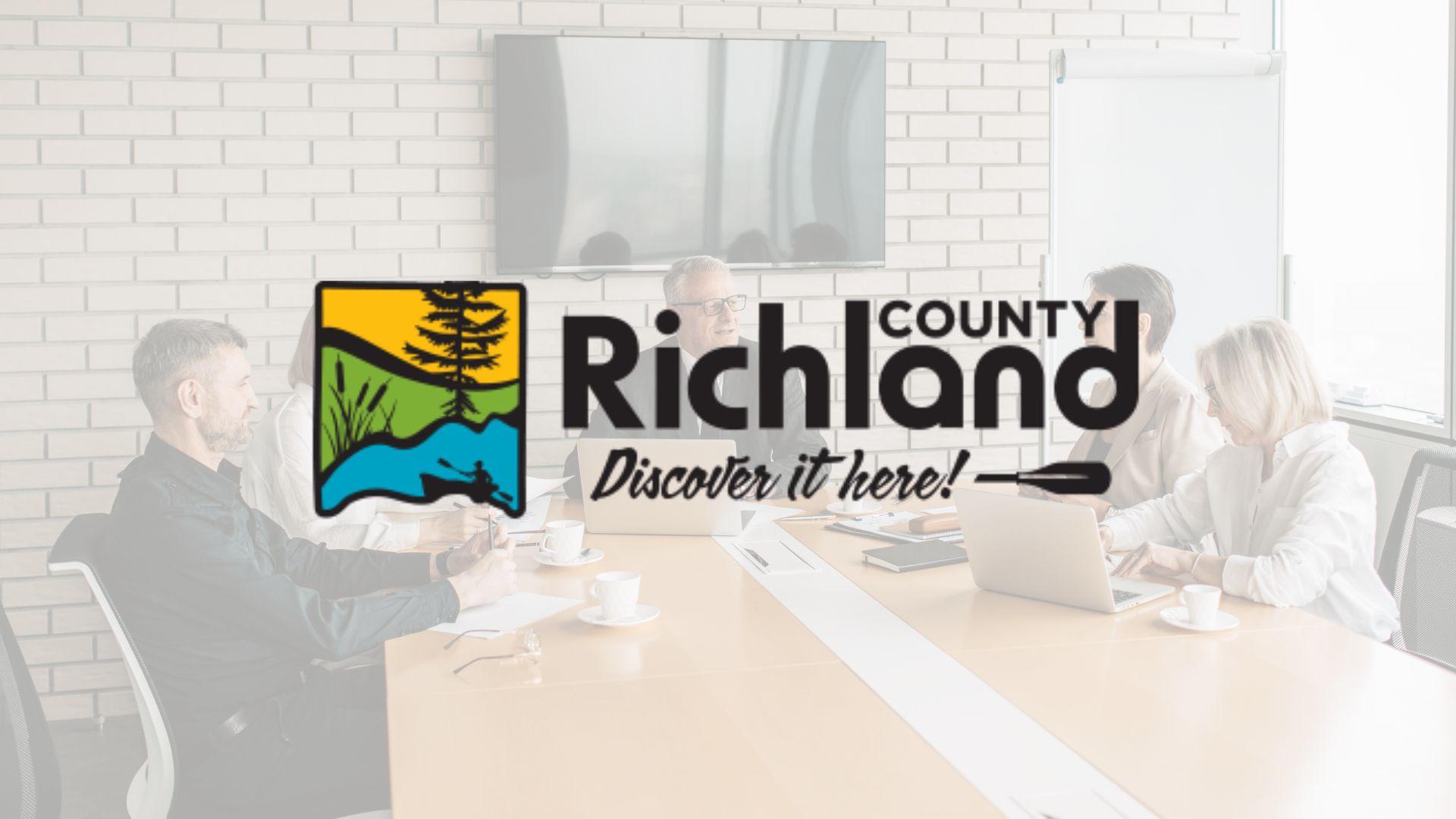 Richland County Board of Supervisors held its reorganization meeting Tuesday