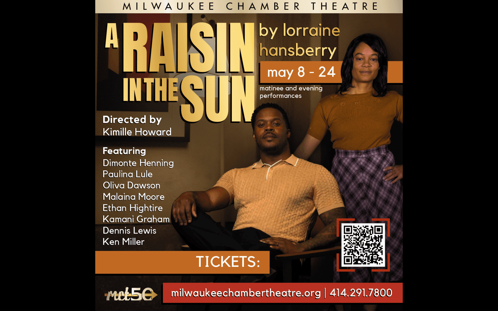 WIN A PAIR OF TICKETS TO SEE “A RAISIN IN THE SUN” AT THE MILWAUKEE CHAMBER THEATRE’S OPENING WEEKEND BY ANSWERING THIS QUESTION: