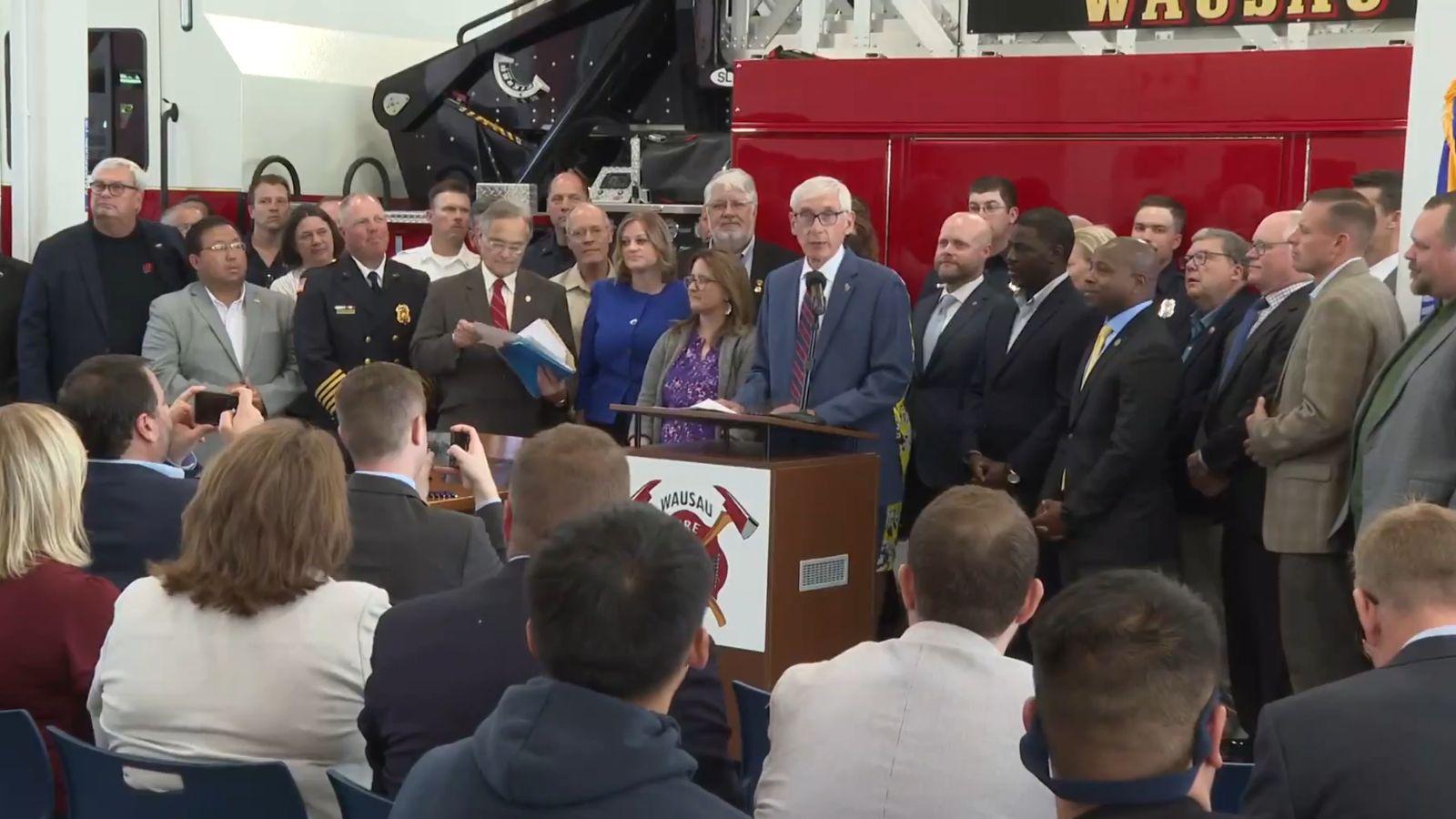 Evers signs shared revenue, education bills into law