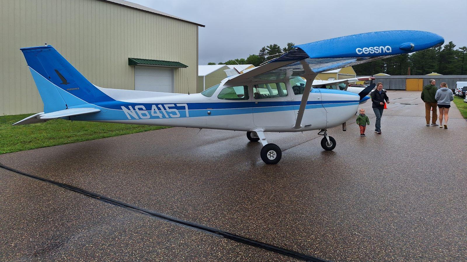 Plane Crash Lands At Boscobel Airport