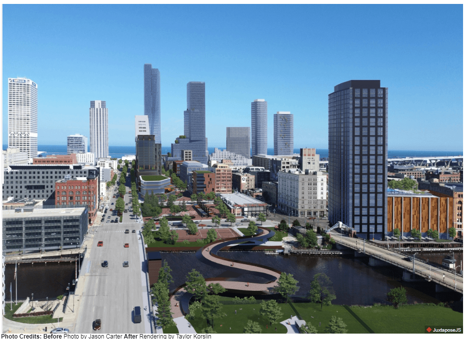 Augmented Reality Tool Lets Milwaukee Imagine I-794 as a Boulevard