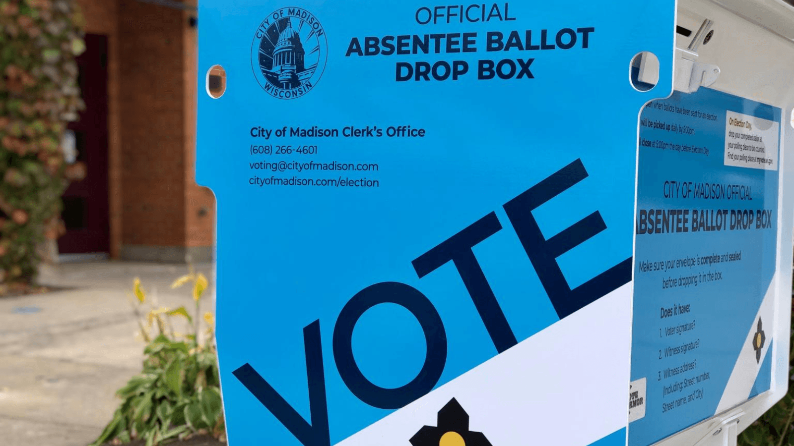 Wisconsin Supreme Court reinstates absentee ballot drop boxes