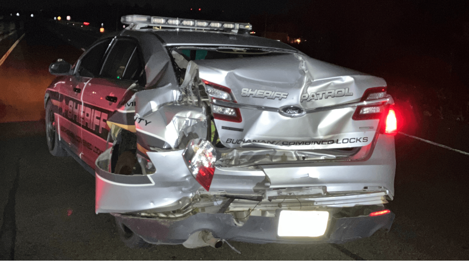 Outagamie County deputy is nearly hit by an SUV