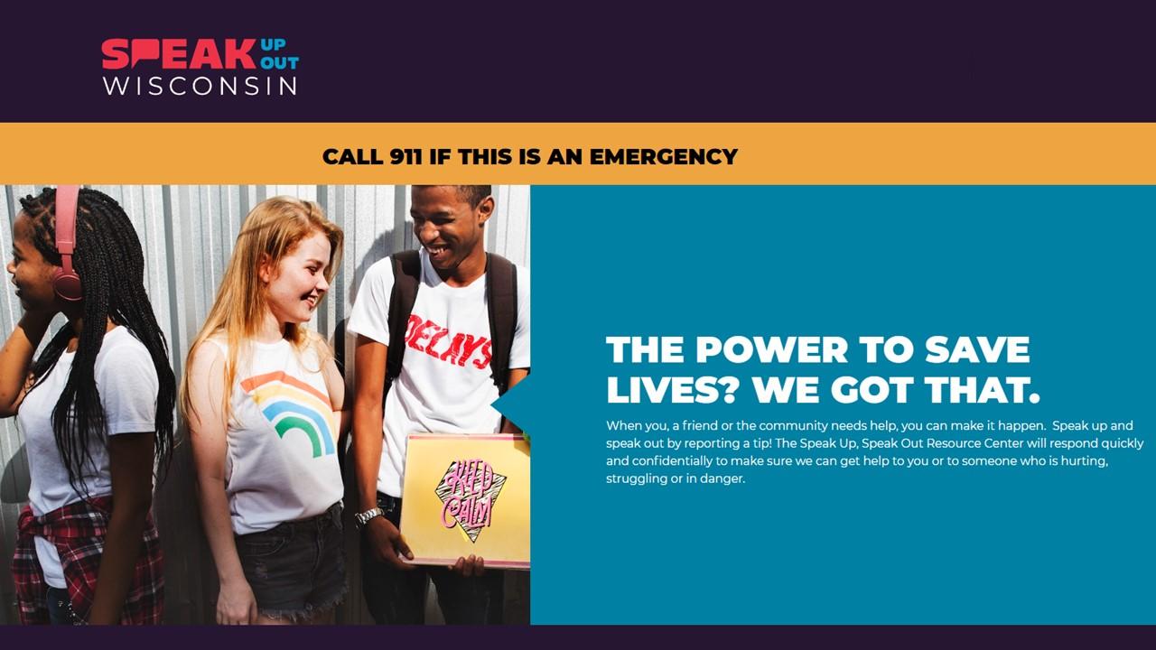 Speak Up, Speak Out annual report