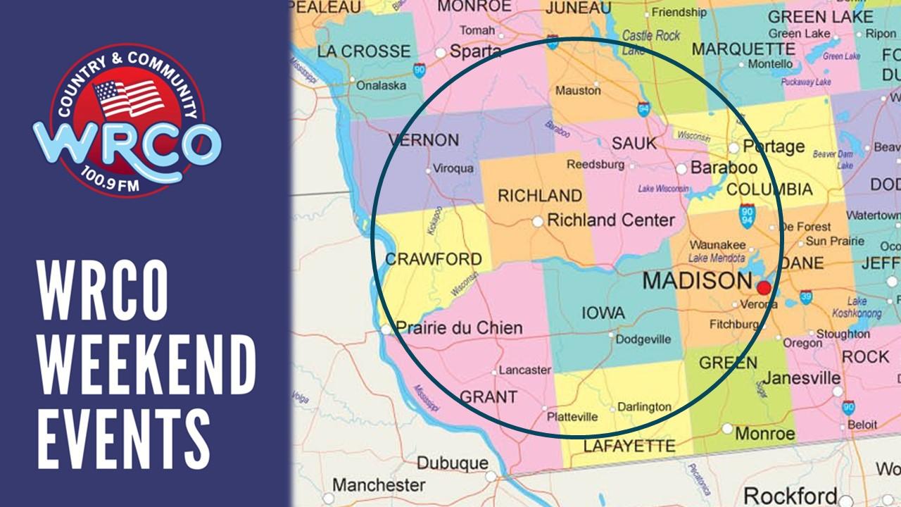 Weekend events in the 53581 (and beyond) December 13-15