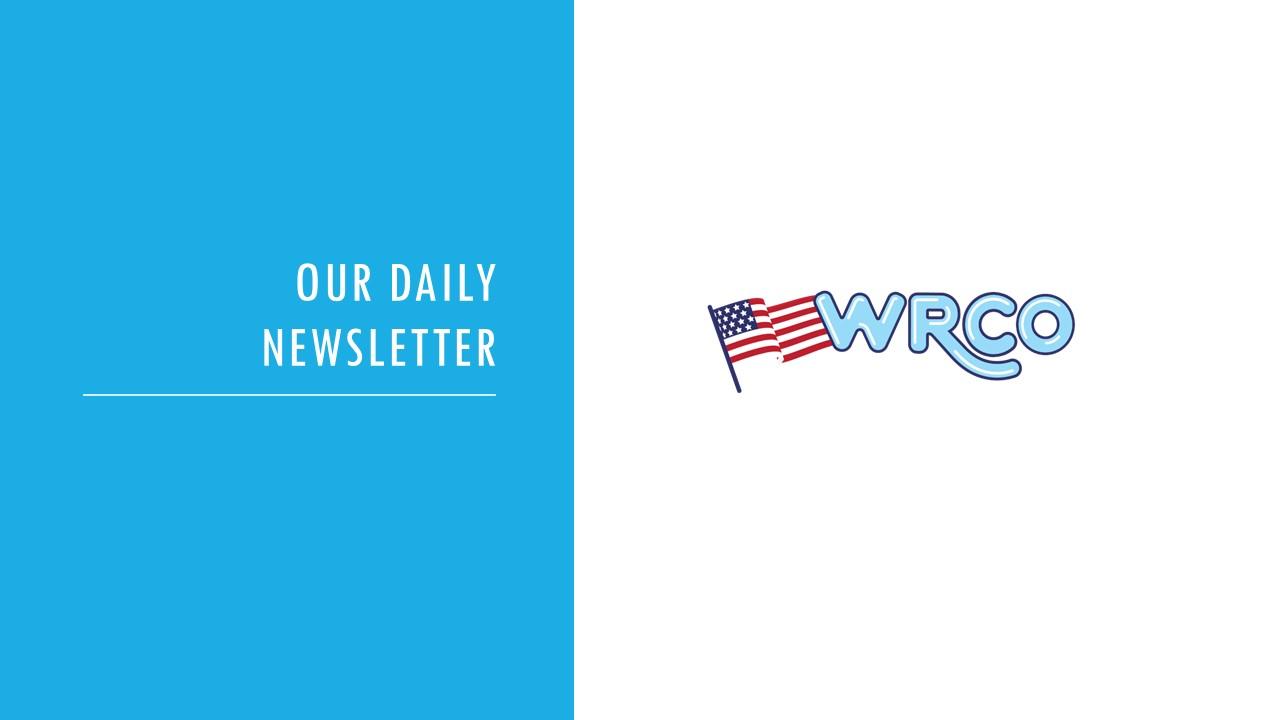 Thursdays WRCO / WRCE Newsletter
