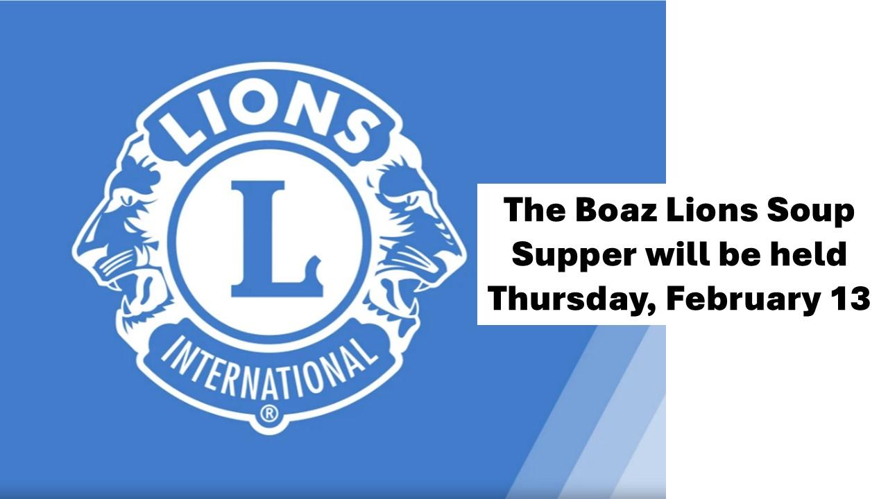 Boaz Lions Soup Supper