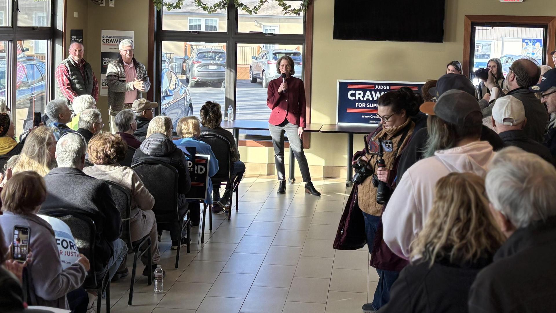 Chippewa Falls Hosts Judge Susan Crawford for Hometown Rally