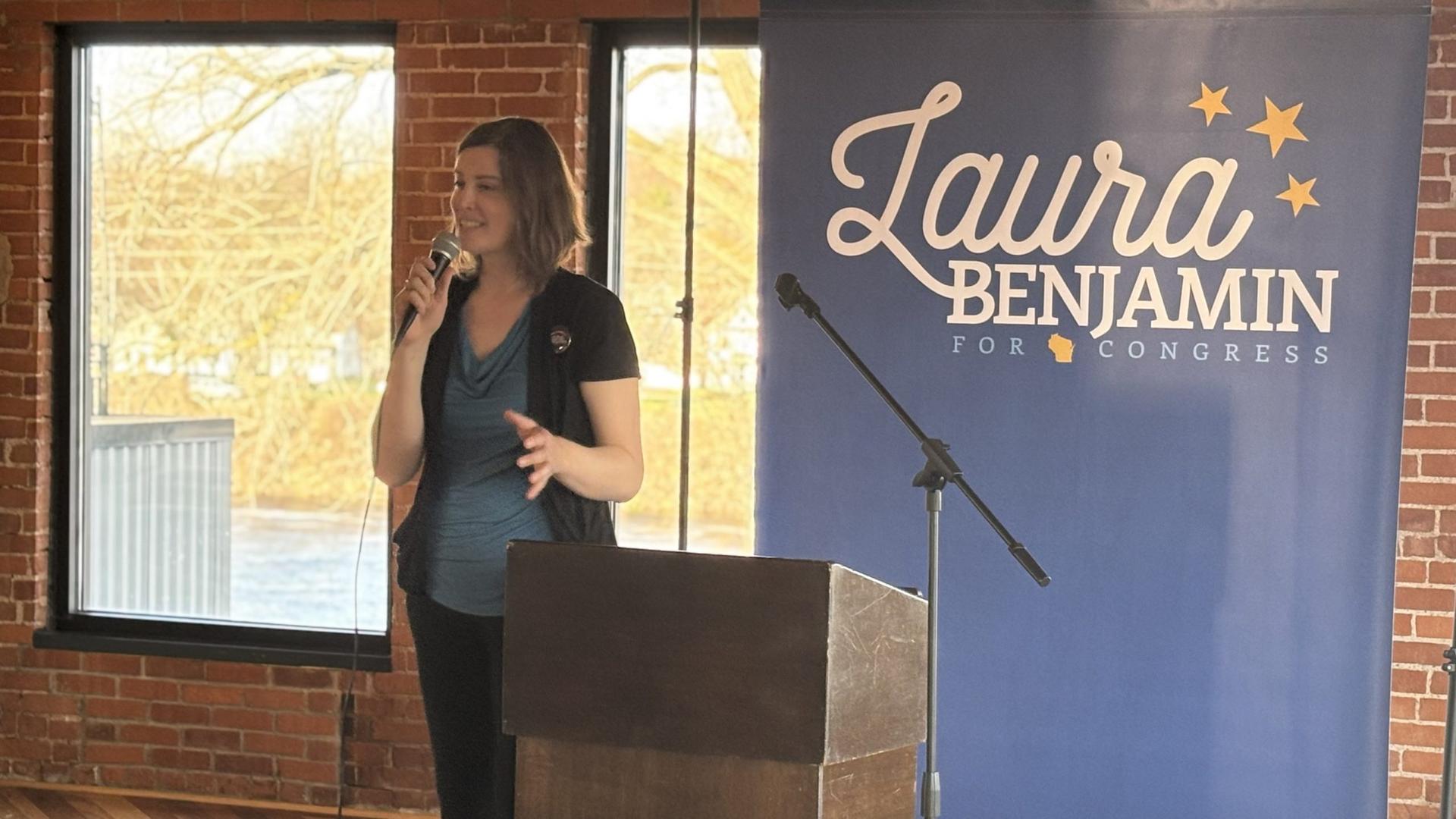 Laura Benjamin Shares Campaign Goals in Congressional Bid