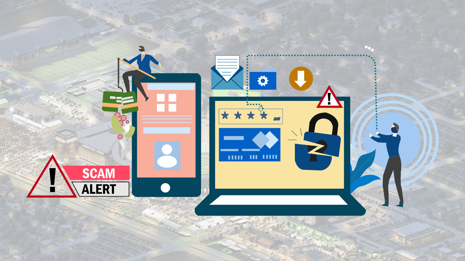 Avoid Scams during NFL Draft in Green Bay