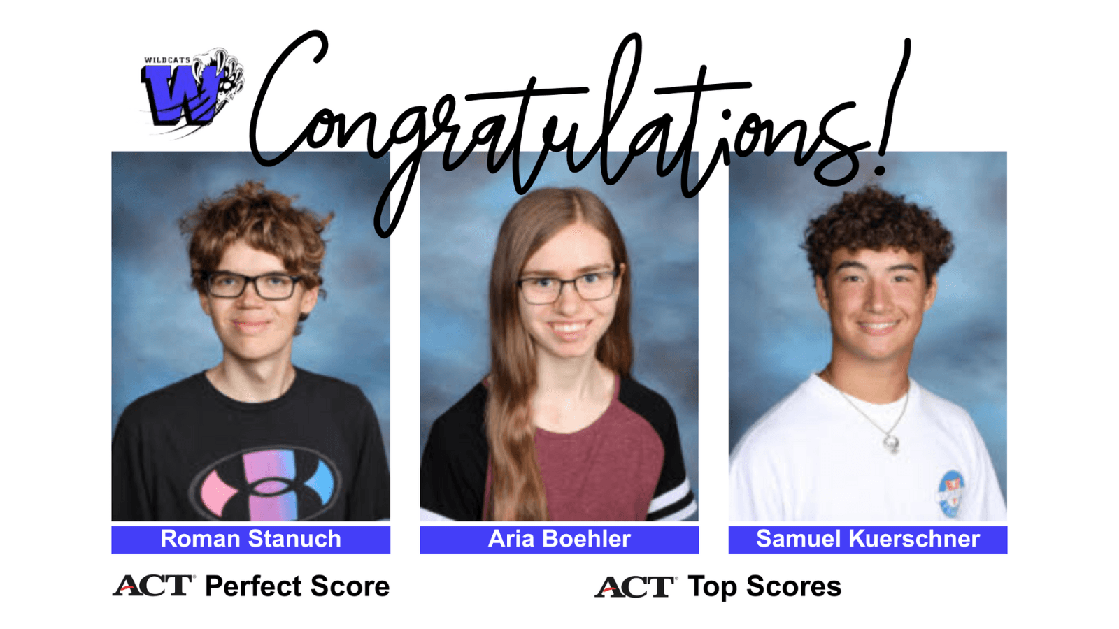 Oshkosh West students get top scores on ACT
