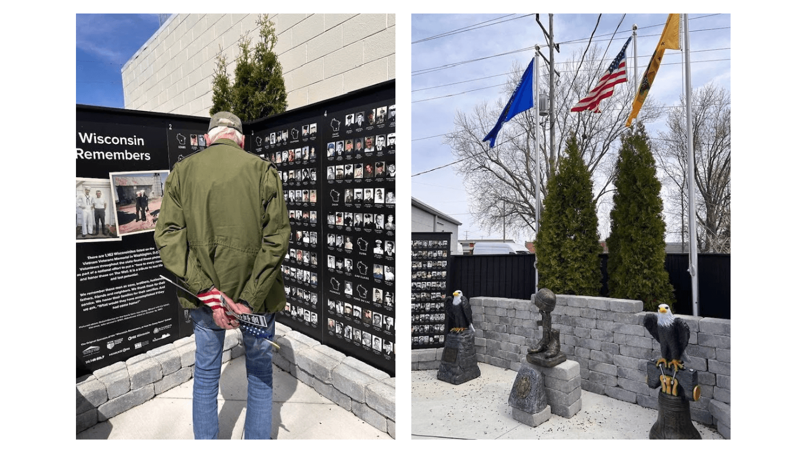  Wisconsin Vietnam Veterans Wall dedicated in Appleton