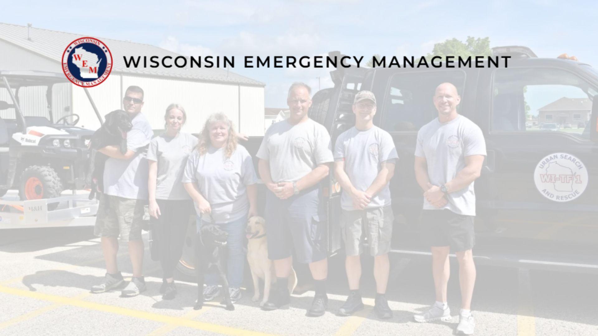 Wisconsin Task Force 1 assists in search efforts in Texas