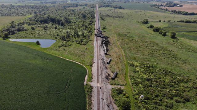 Dodge County Train Derailment