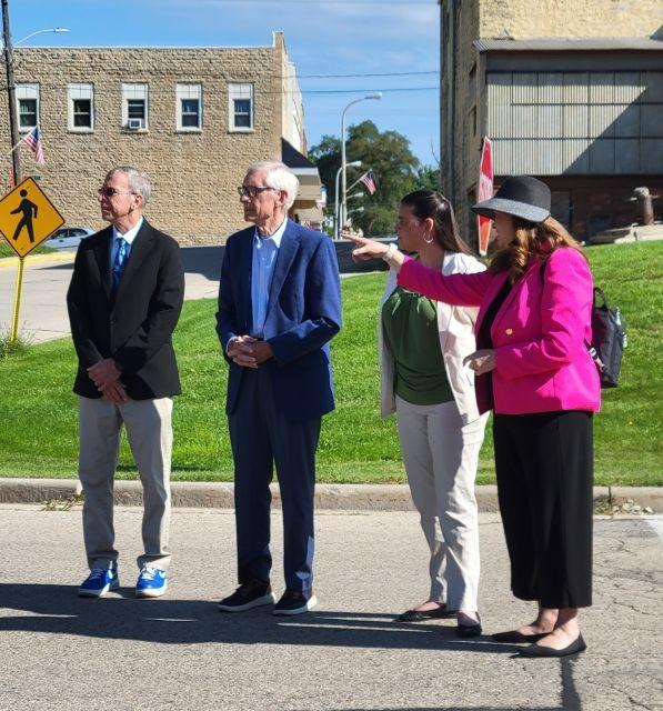 Governor Evers Visits Markesan