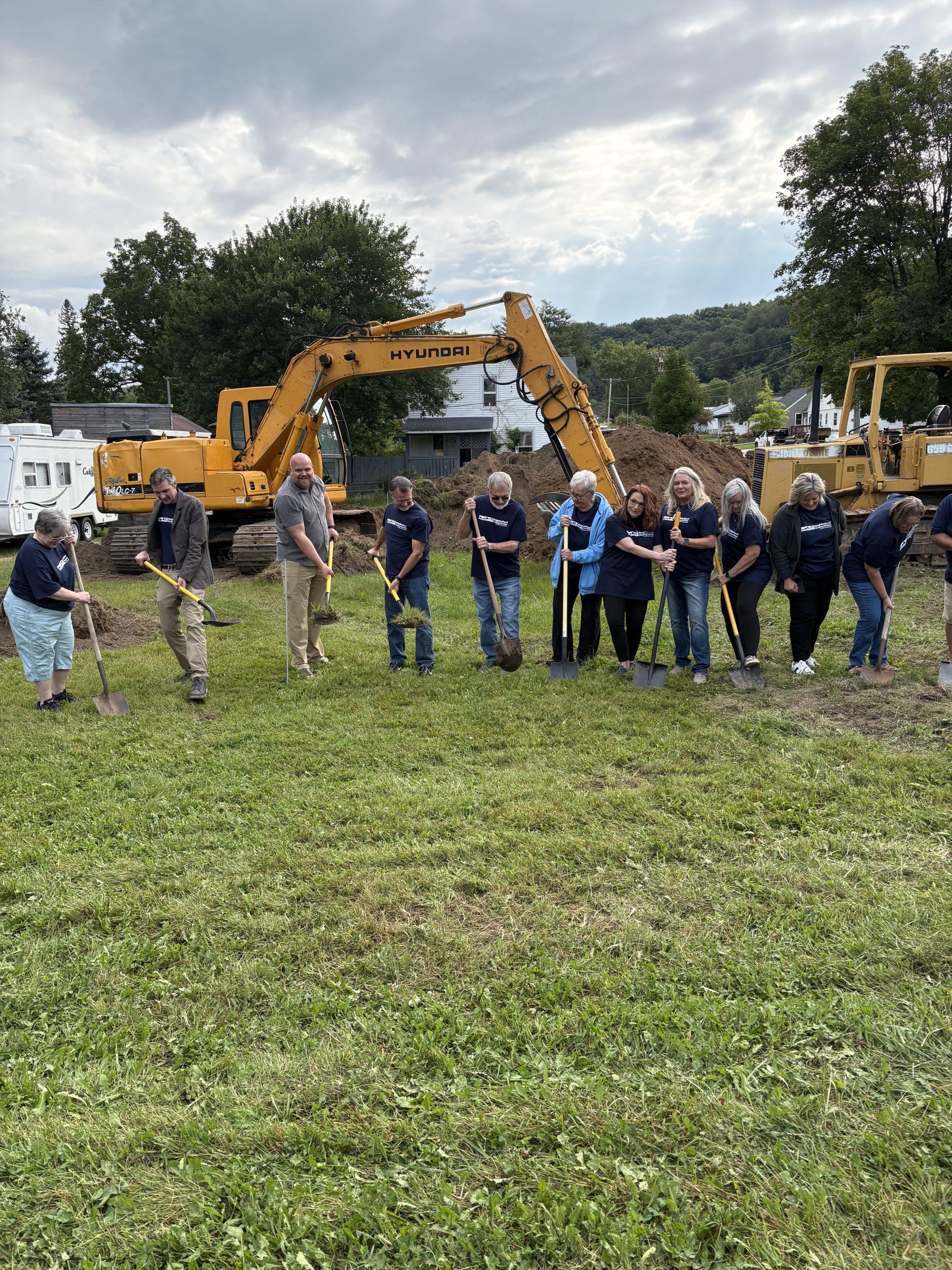 NHS Groundbreaking In Richland Center