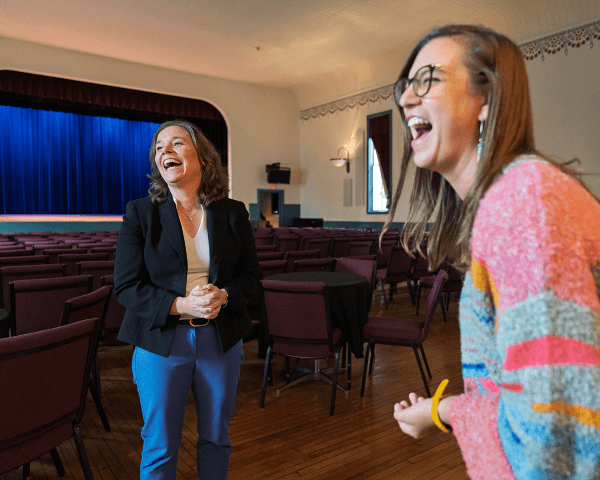 Lt. Gov. Rodriguez Visits Thrasher Opera House