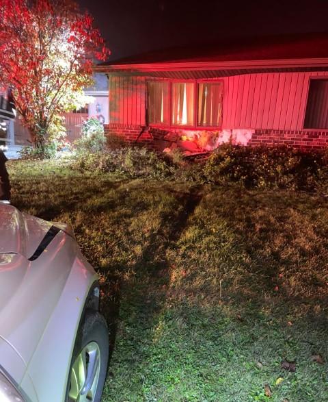 Vehicles Hit House and School Bus