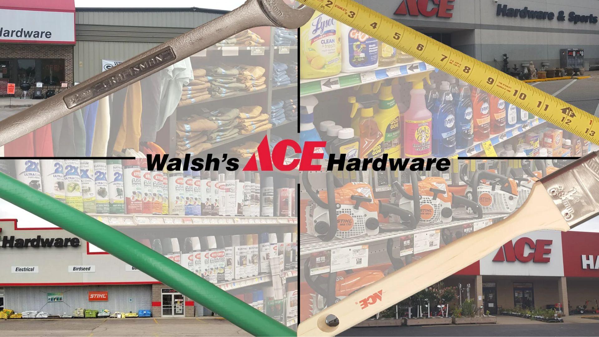 Walsh’s Ace Hardware fundraising total second best in the nation