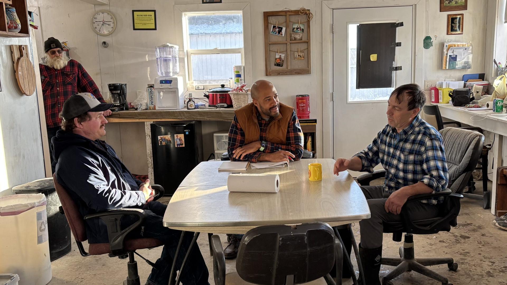 Chippewa Valley Farm Hosts Mandela Barnes for Roundtable