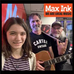 Jeff Burkart brings guitar and performs two songs during interview on Max Ink Radio