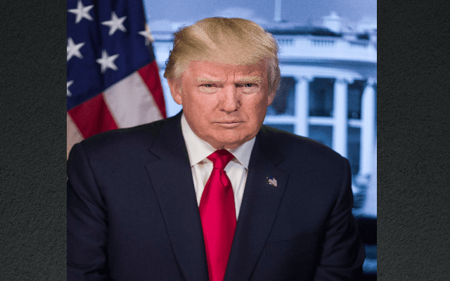 With recent polls in his favor, former President Donald Trump is on his way to Waukesha