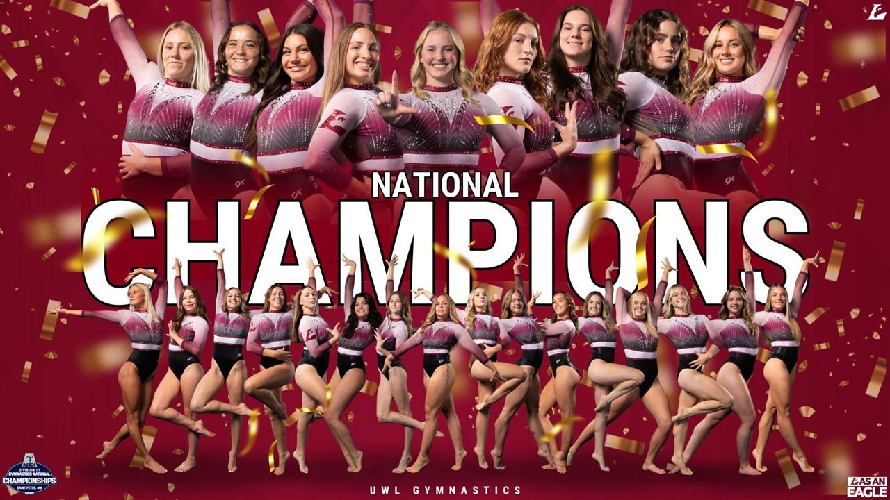 UW-L captured its 18th National Collegiate Gymnastics Association Championship