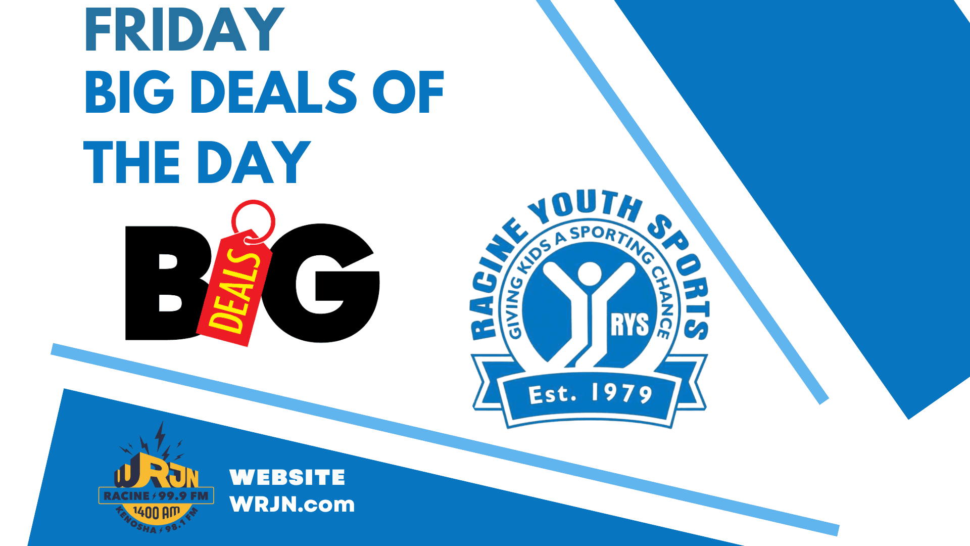 Friday’s WRJN Big Deal Of The Day