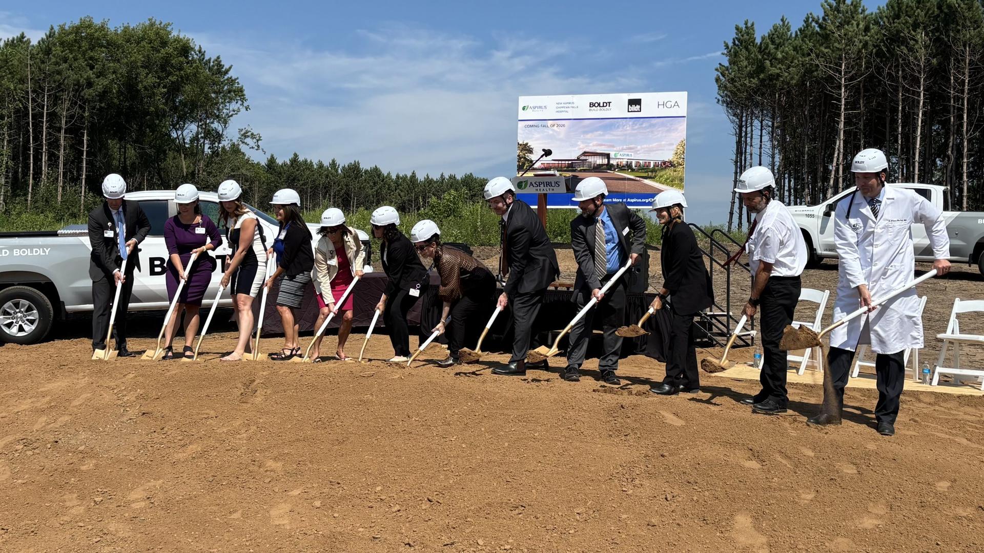 Chippewa Falls Aspirus Health Hospital Officially Breaks Ground