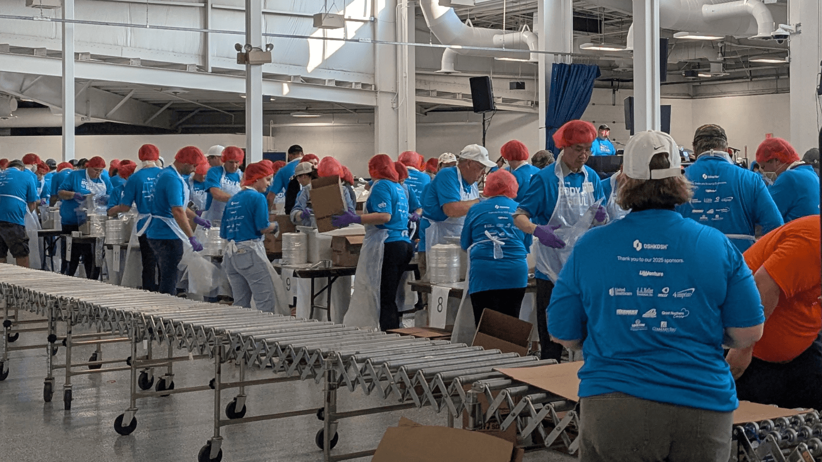 8th Annual Feed the Body, Feed the Soul packages over 250,000 pounds of rice