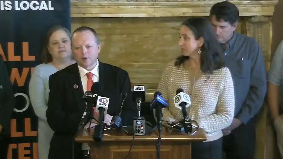 Wisconsin Republicans and Democrats introduce competing election bills together to model “civil conversations”