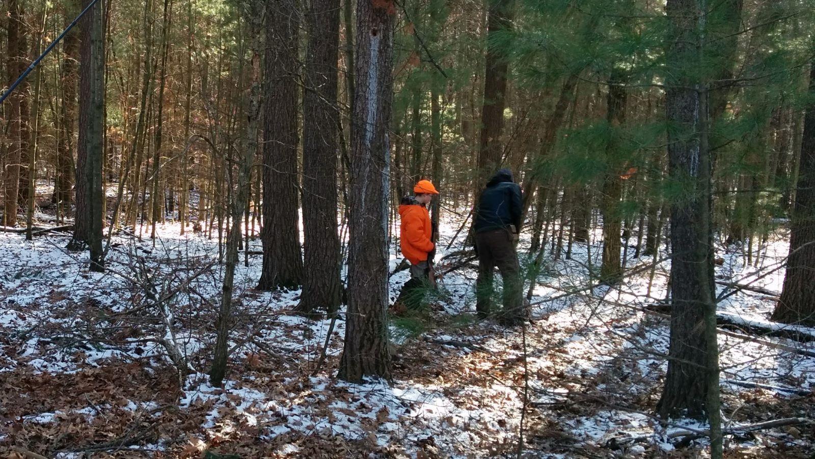 Look for missing persons during hunting season