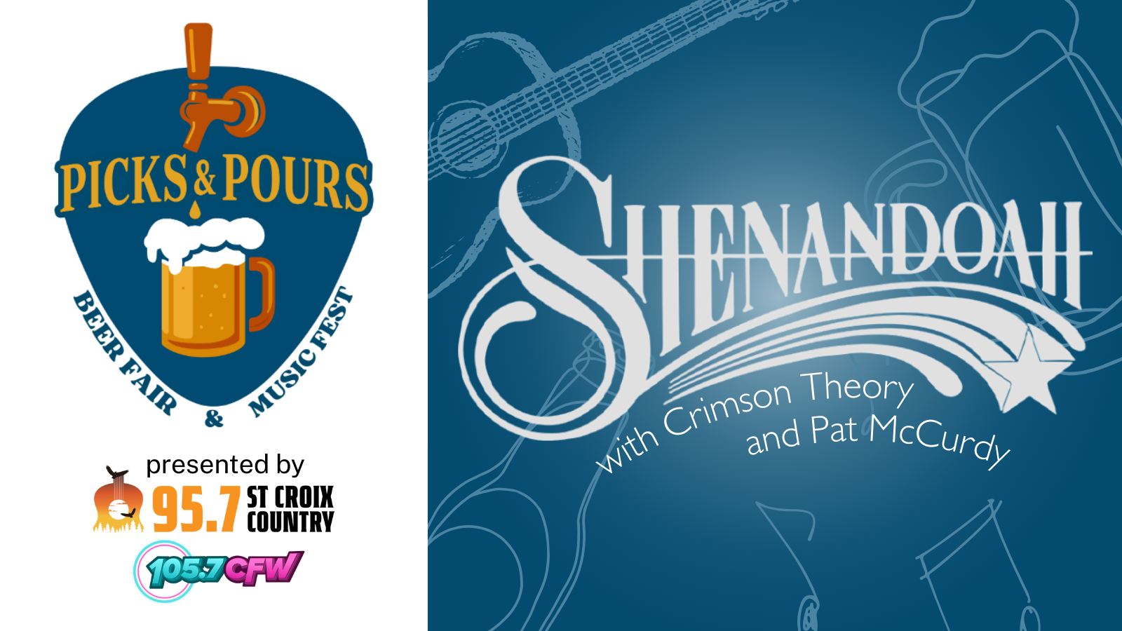 Shenandoah Headlining Picks & Pours 2026!
